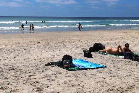 Black's Beach in San Diego, California