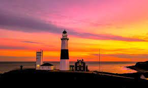 Scenic Sunrise at Montauk Point